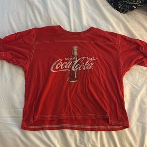 Coca- Cola cropped t shirt